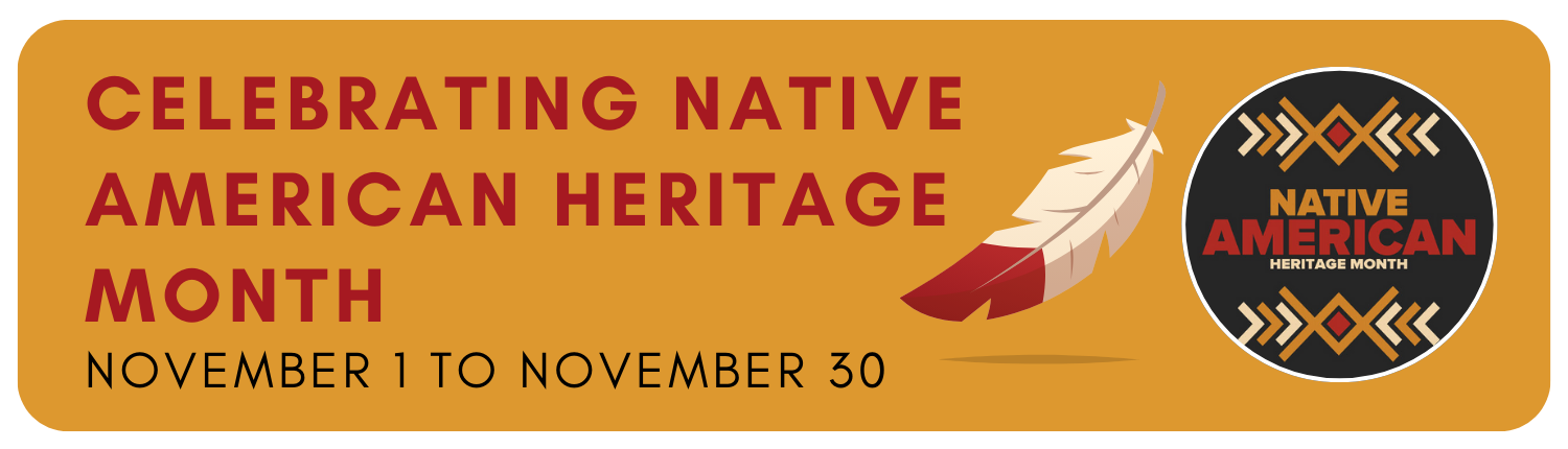 Native American Heritage Month Button